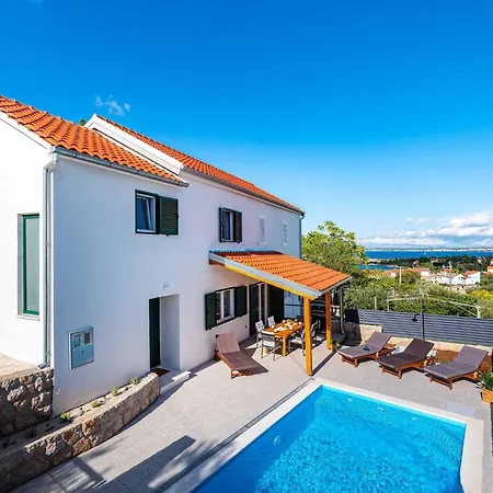 My Dalmatia - Sea View Nana With Private Heated Pool Prázdninový dům