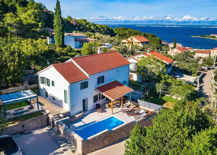 펜션 My Dalmatia - Sea View Nana With Private Swimming Pool