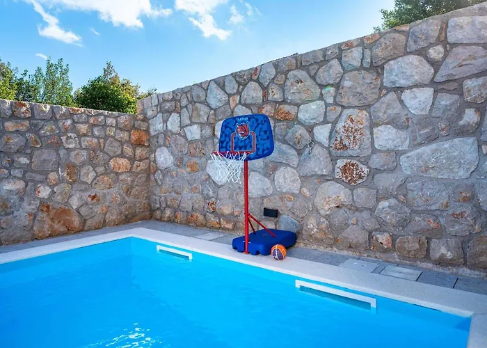 度假居 My Dalmatia - Sea View Nana With Private Swimming Pool