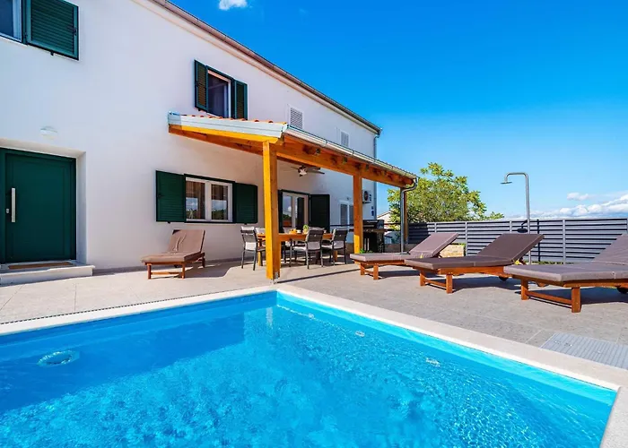 펜션 My Dalmatia - Sea View Nana With Private Swimming Pool *