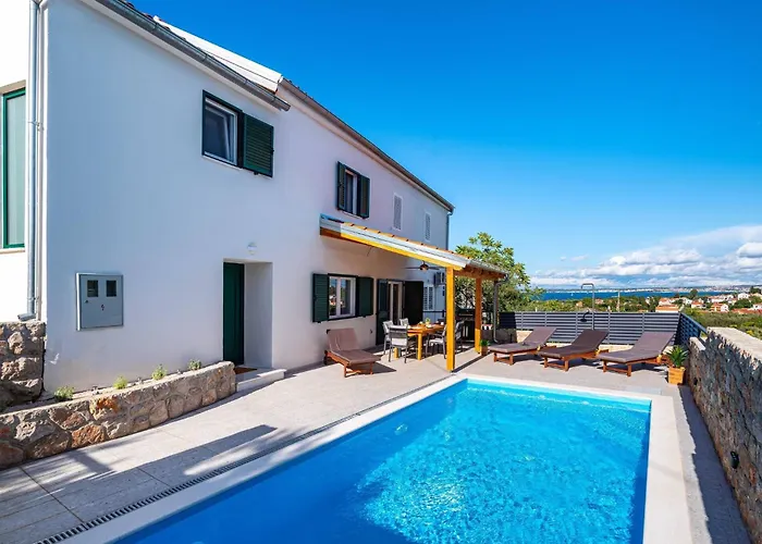My Dalmatia - Sea View Nana With Private Swimming Pool 펜션 Lukoran
