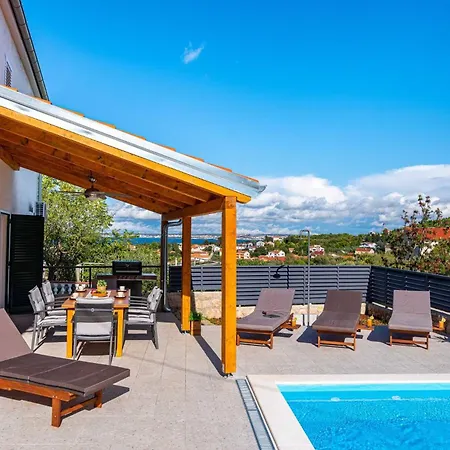 בית נופש My Dalmatia - Sea View Nana With Private Heated Pool Lukoran