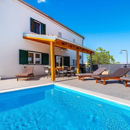 בית נופש My Dalmatia - Sea View Nana With Private Heated Pool *
