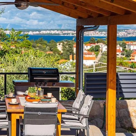 My Dalmatia - Sea View Nana With Private Heated Pool בית נופש