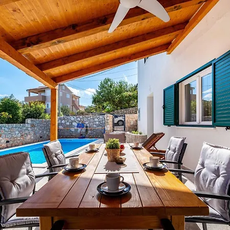 בית נופש My Dalmatia - Sea View Nana With Private Heated Pool