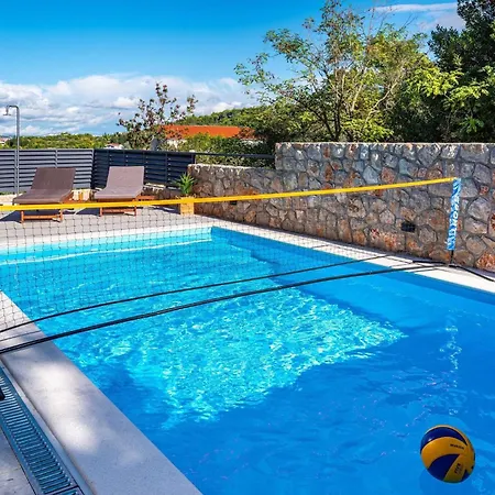 בית נופש My Dalmatia - Sea View Nana With Private Heated Pool Lukoran